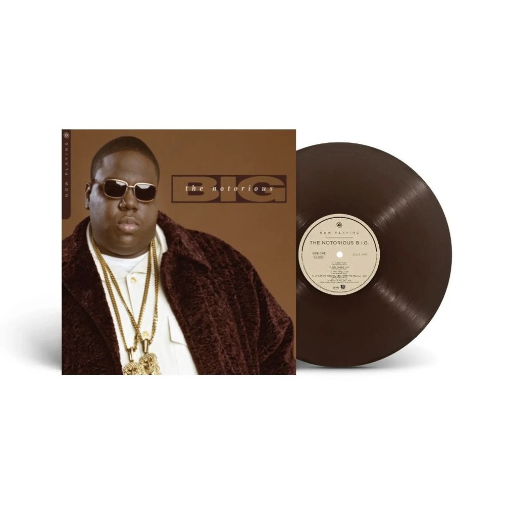 The Notorious B.I.G. Now Playing LP ~ Exclusive Colored Vinyl (Black Ice) ~ New!